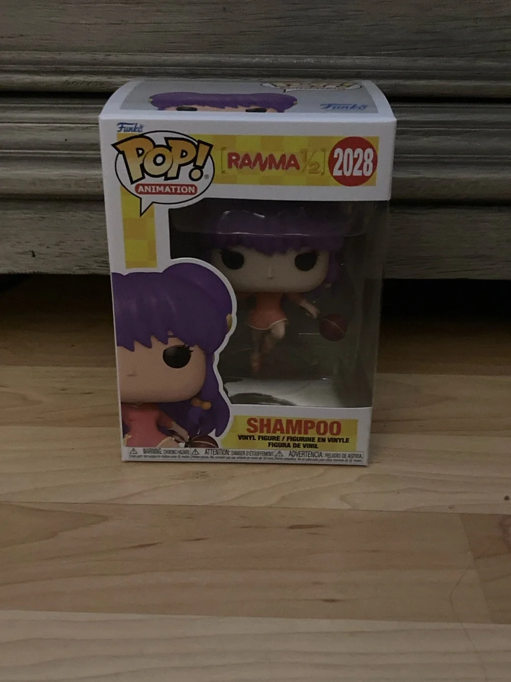 Funko Pop! Animation Ranma 1/2 Shampoo Purple Hair Orange Outfit #2028